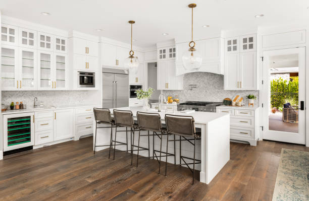 LVP kitchen floor Brookeville