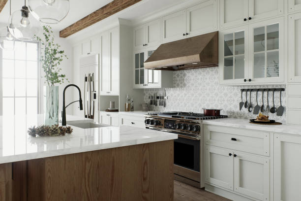 Hardwood kitchen floor Brookeville